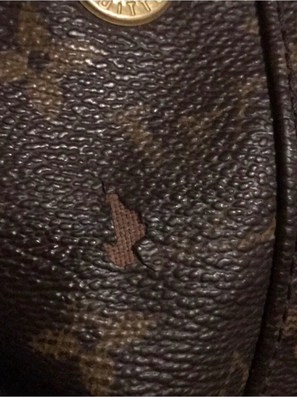 Louis Vuitton Brown Monogram Canvas Backpack
